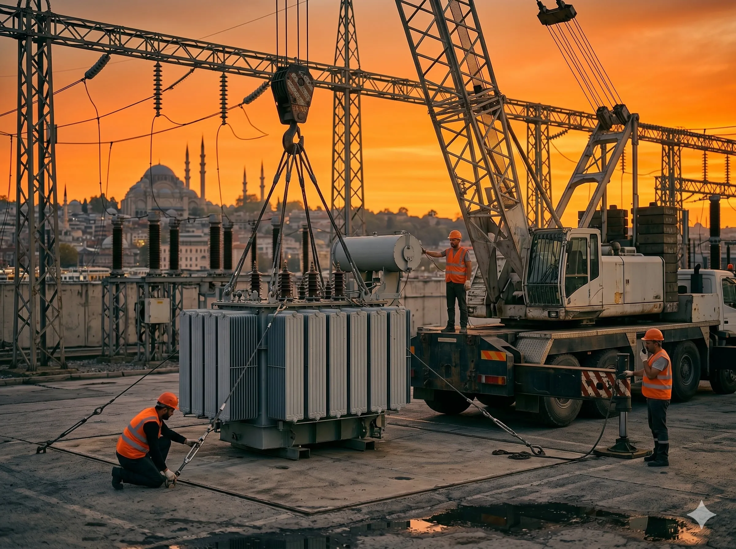 Trafo & Jeneratör Taşıma — Plus Vinç İstanbul